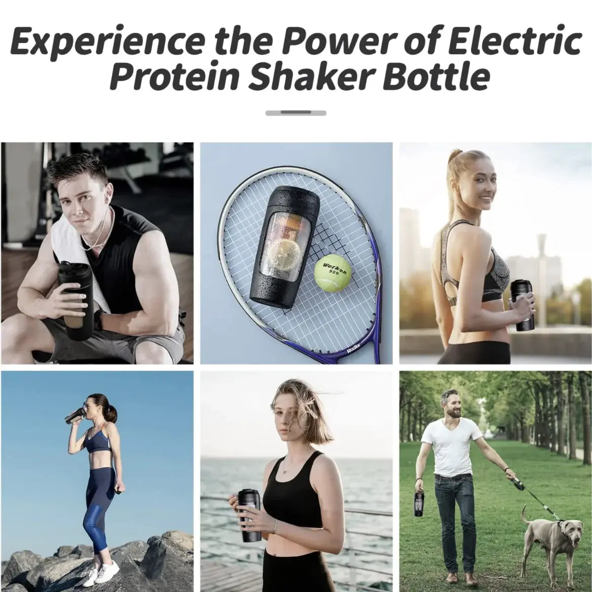 ShadowMix | Electric Shaker Bottle