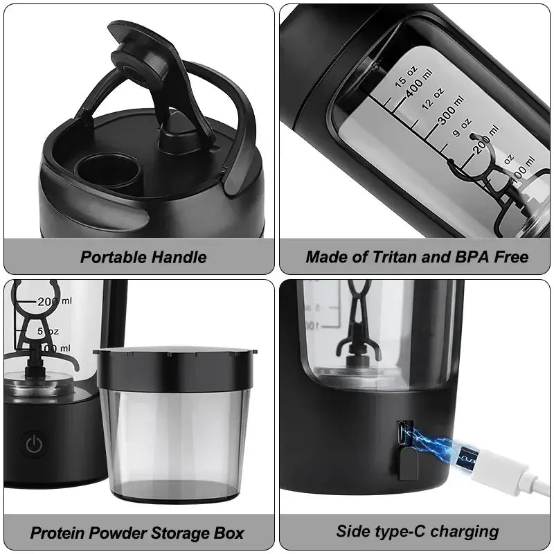 ShadowMix | Electric Shaker Bottle
